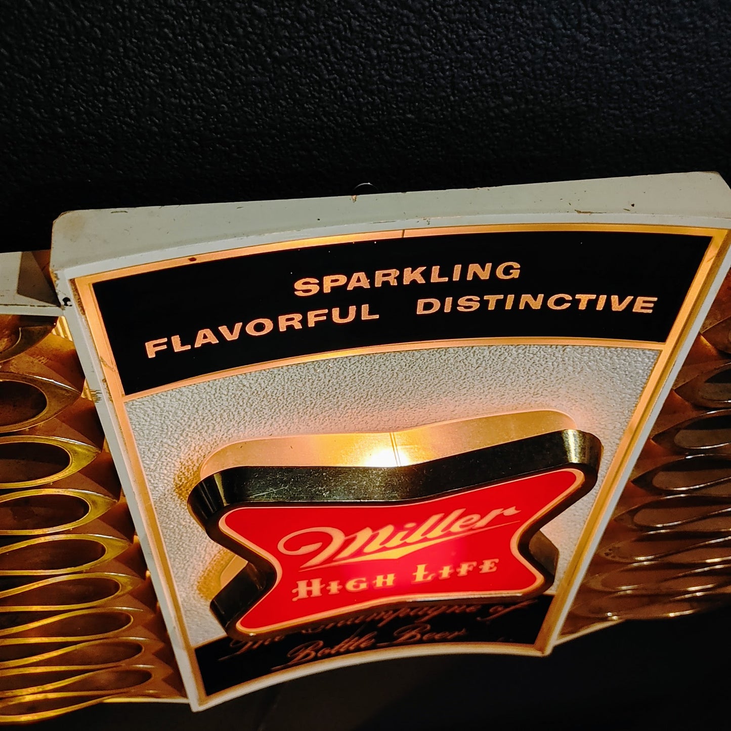 1960's MILLER HIGH LIFE ライトサイン