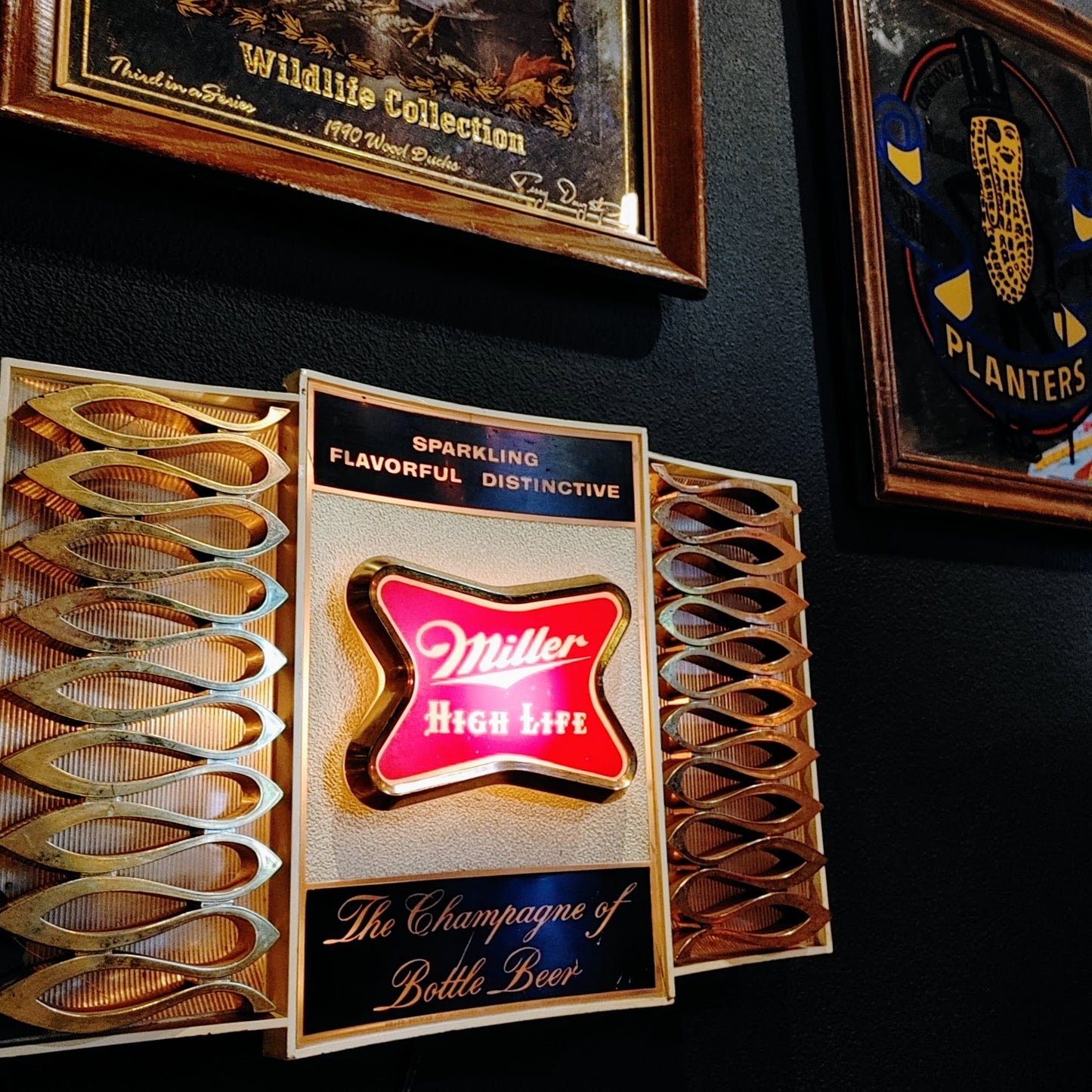 1960's MILLER HIGH LIFE ライトサイン
