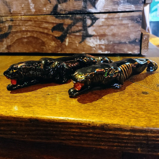 ブラックパンサー オブジェ 2個セット