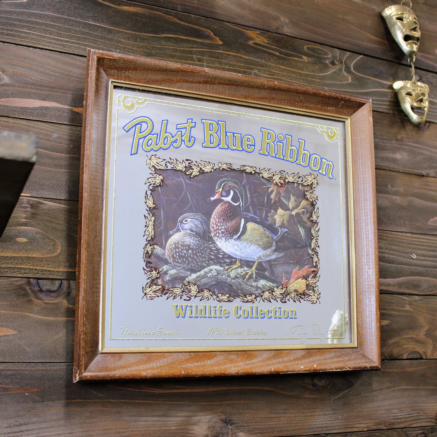 90's Pabst Blue Ribbon パブミラー