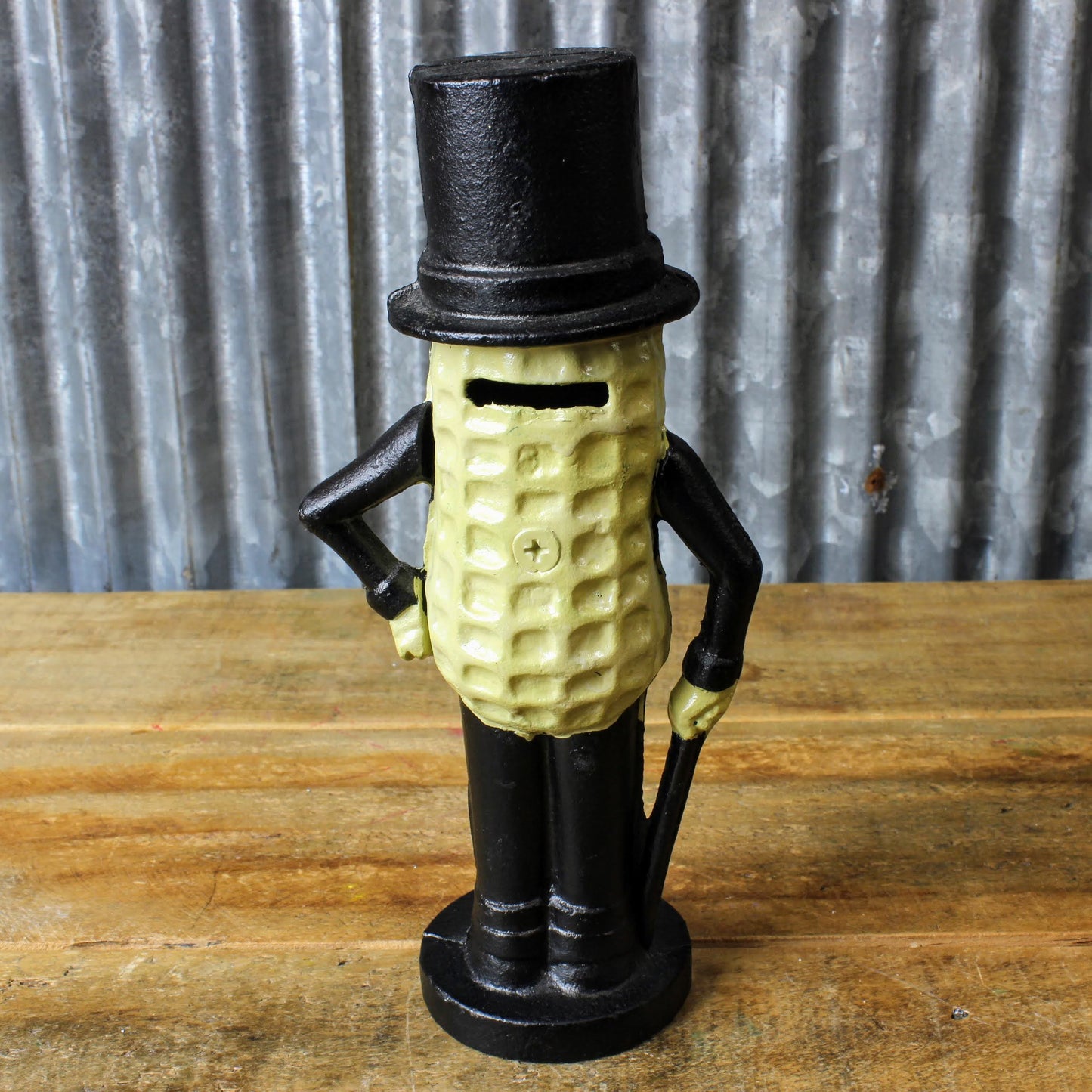 1980's Mr.Peanut アイアンコインバンク