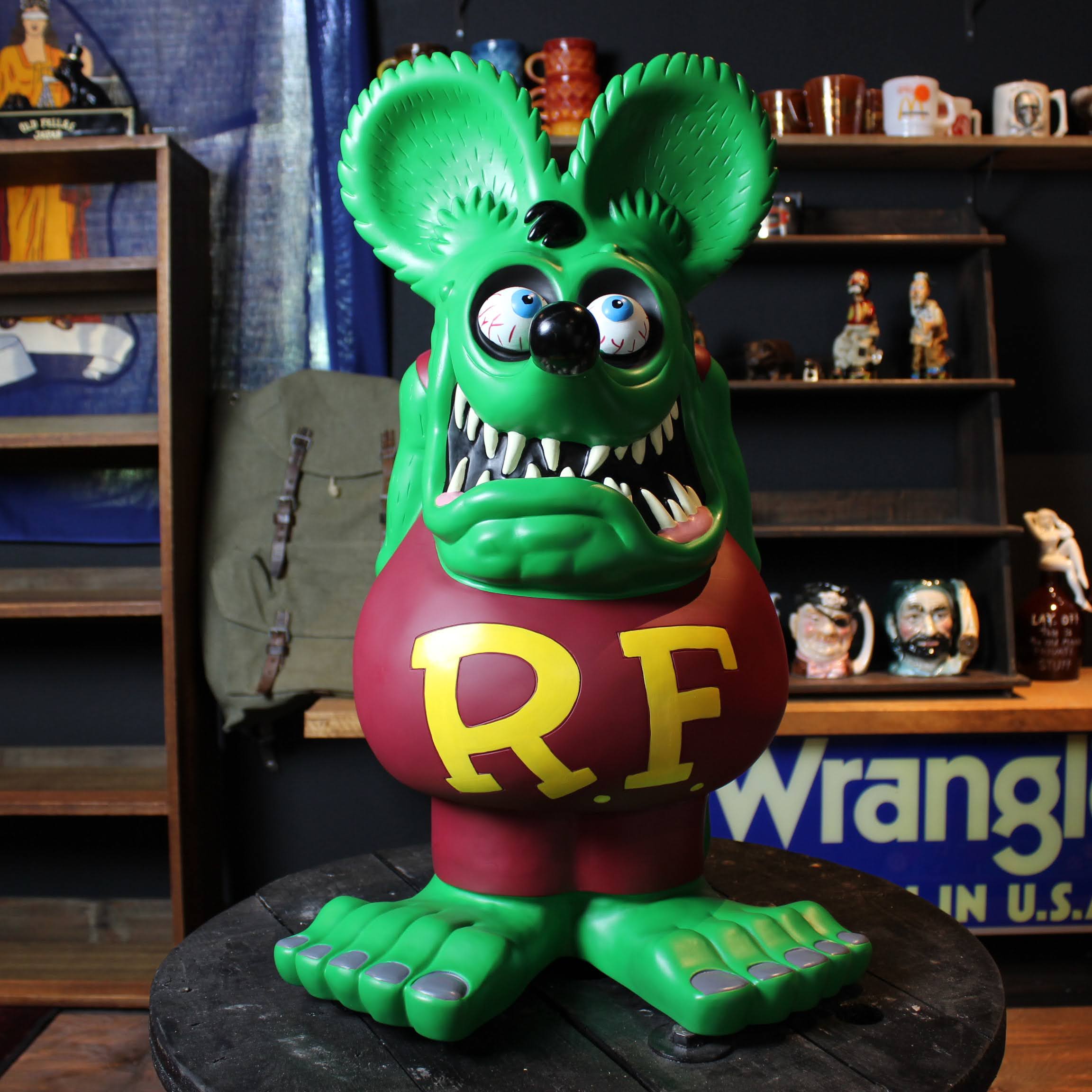 レア！ 限定300個 ラットフィンク RAT FINK 2005 レジン フィギュア 