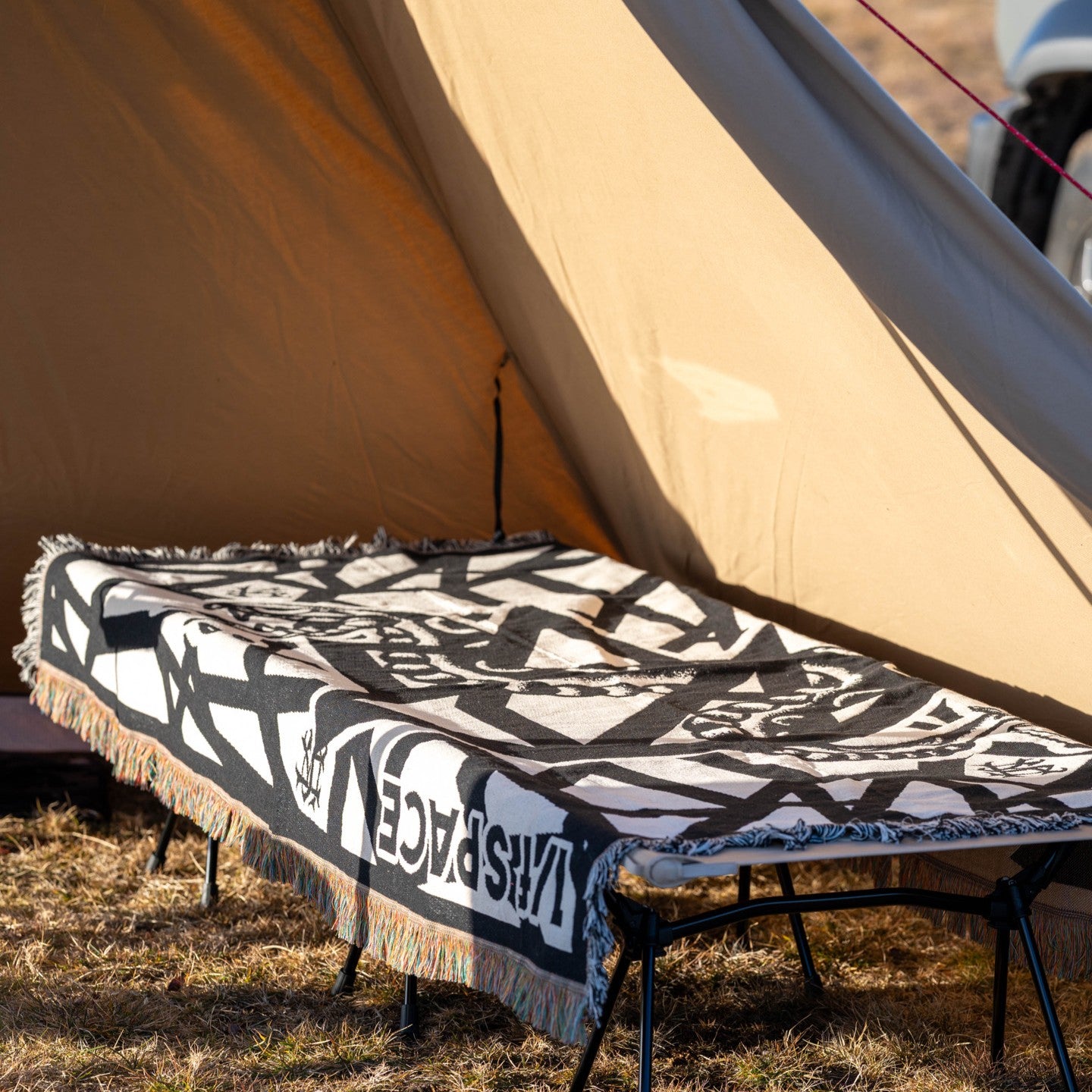 1/f SPACE × SK OLDIES "SERPENT WAVE RUG" マルチラグ