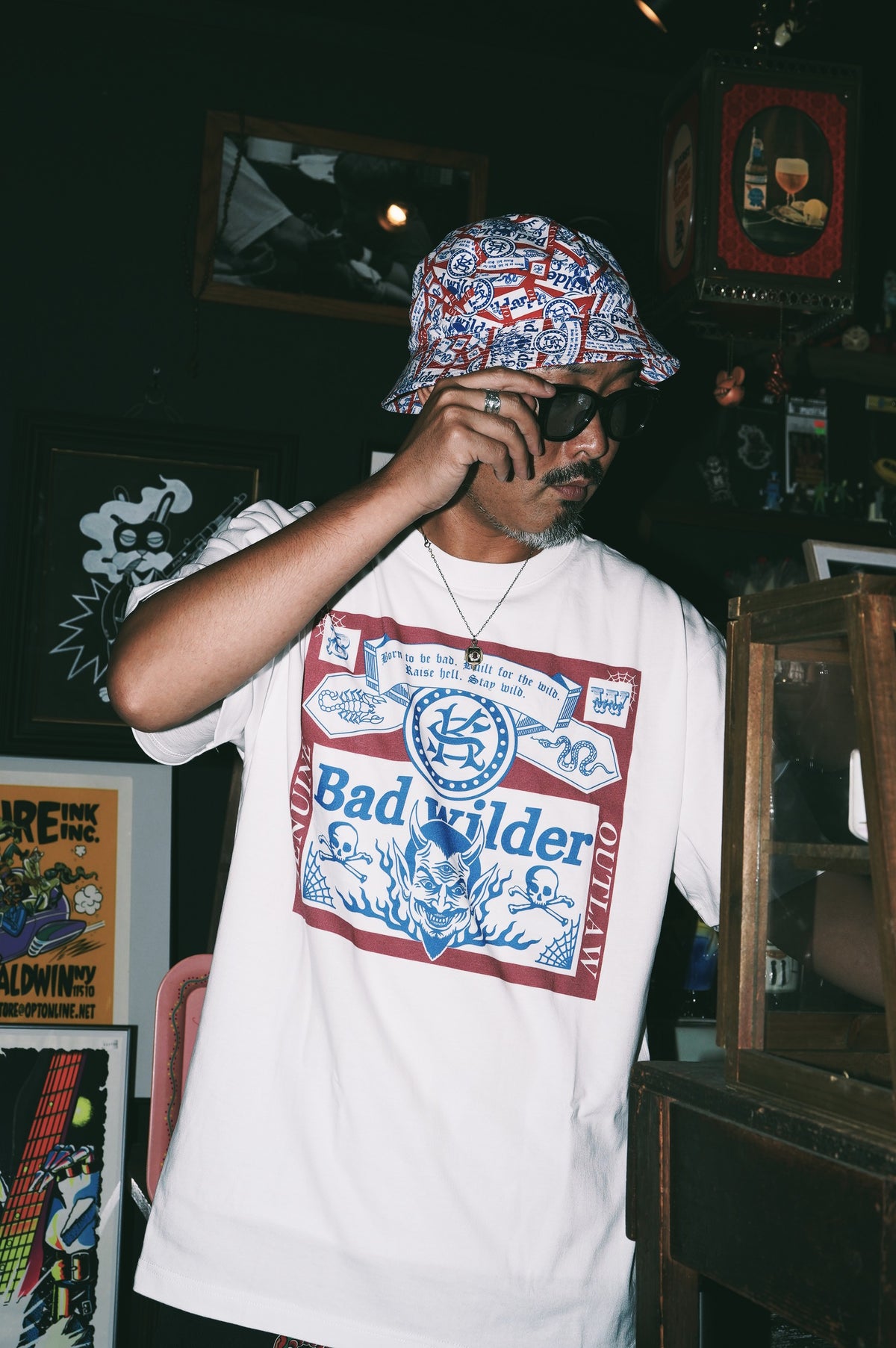 SK OLDIES  メトロハット "Bad wilder"
