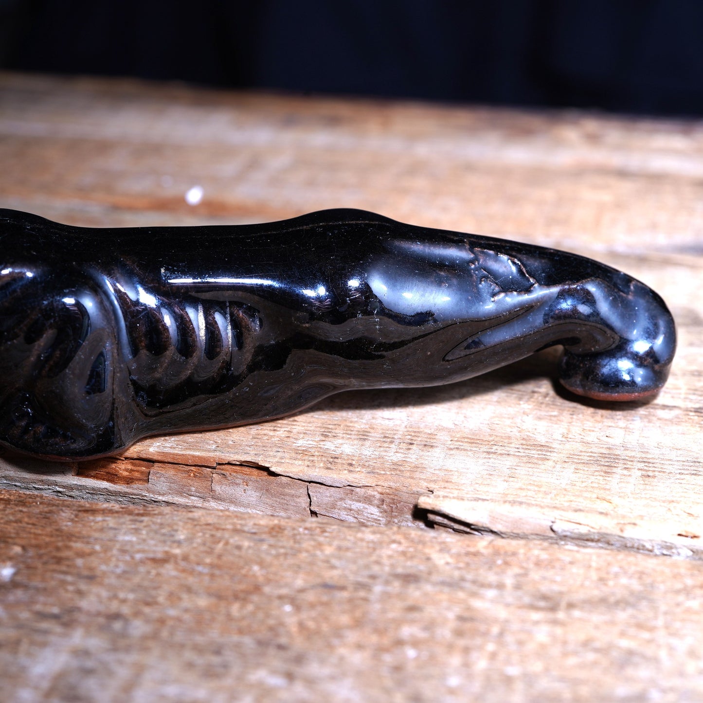1950's ブラックパンサー オブジェ 15cm