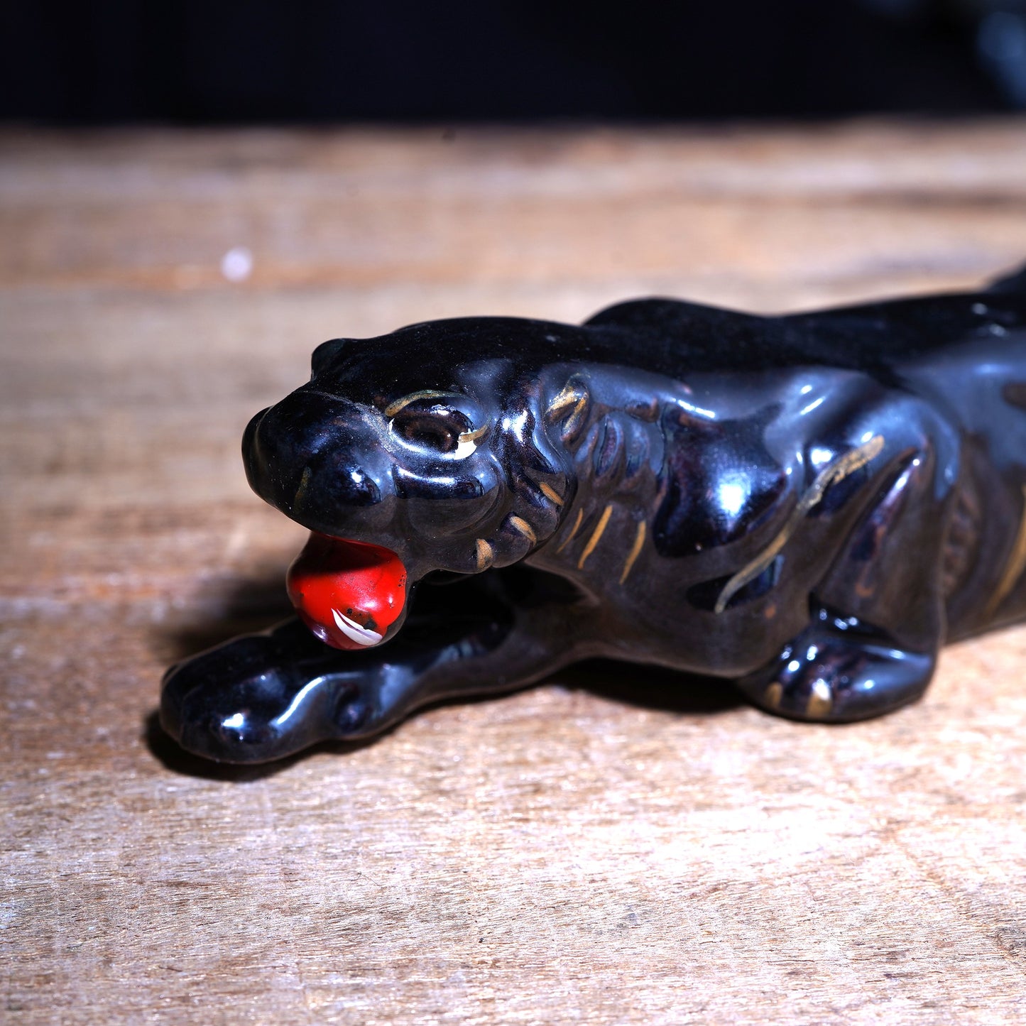 1950's ブラックパンサー オブジェ 19cm