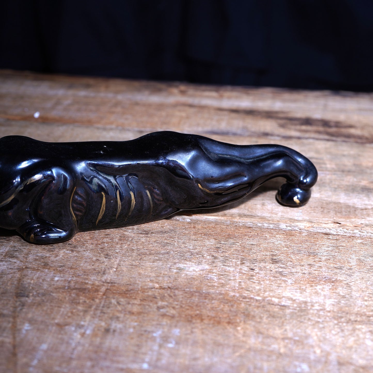 1950's ブラックパンサー オブジェ 19cm