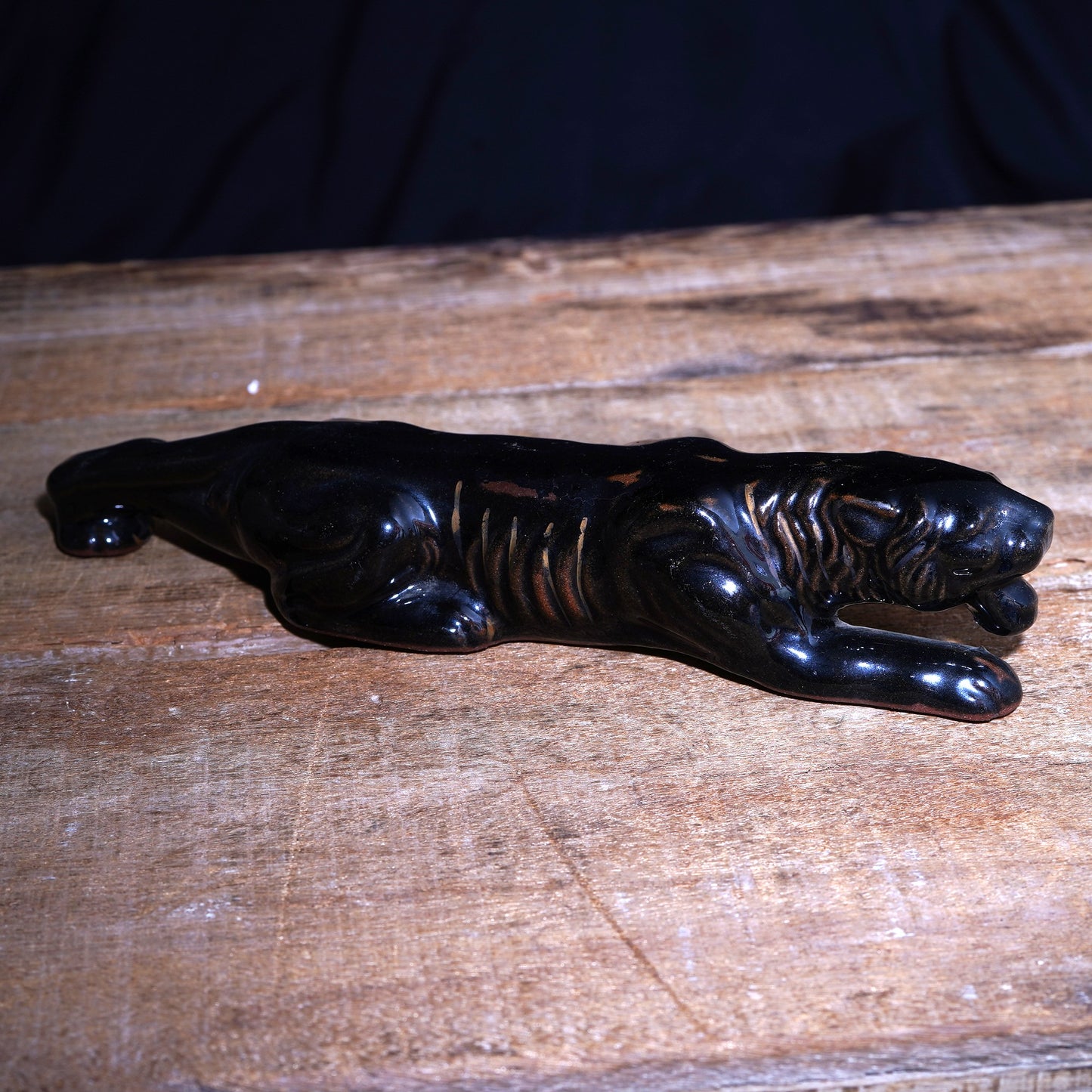 1950's ブラックパンサー オブジェ 22cm