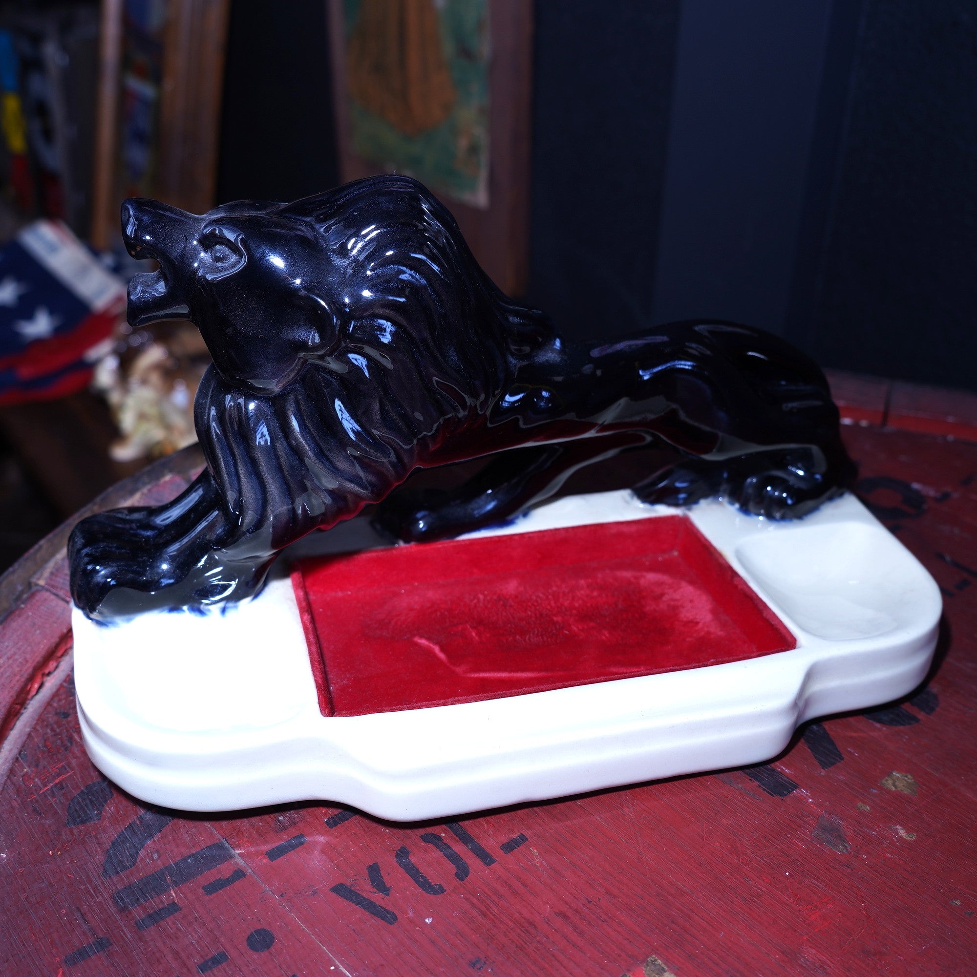 1950's McCoy Pottery ライオン ドレッサーキャディ – SK OLDIES