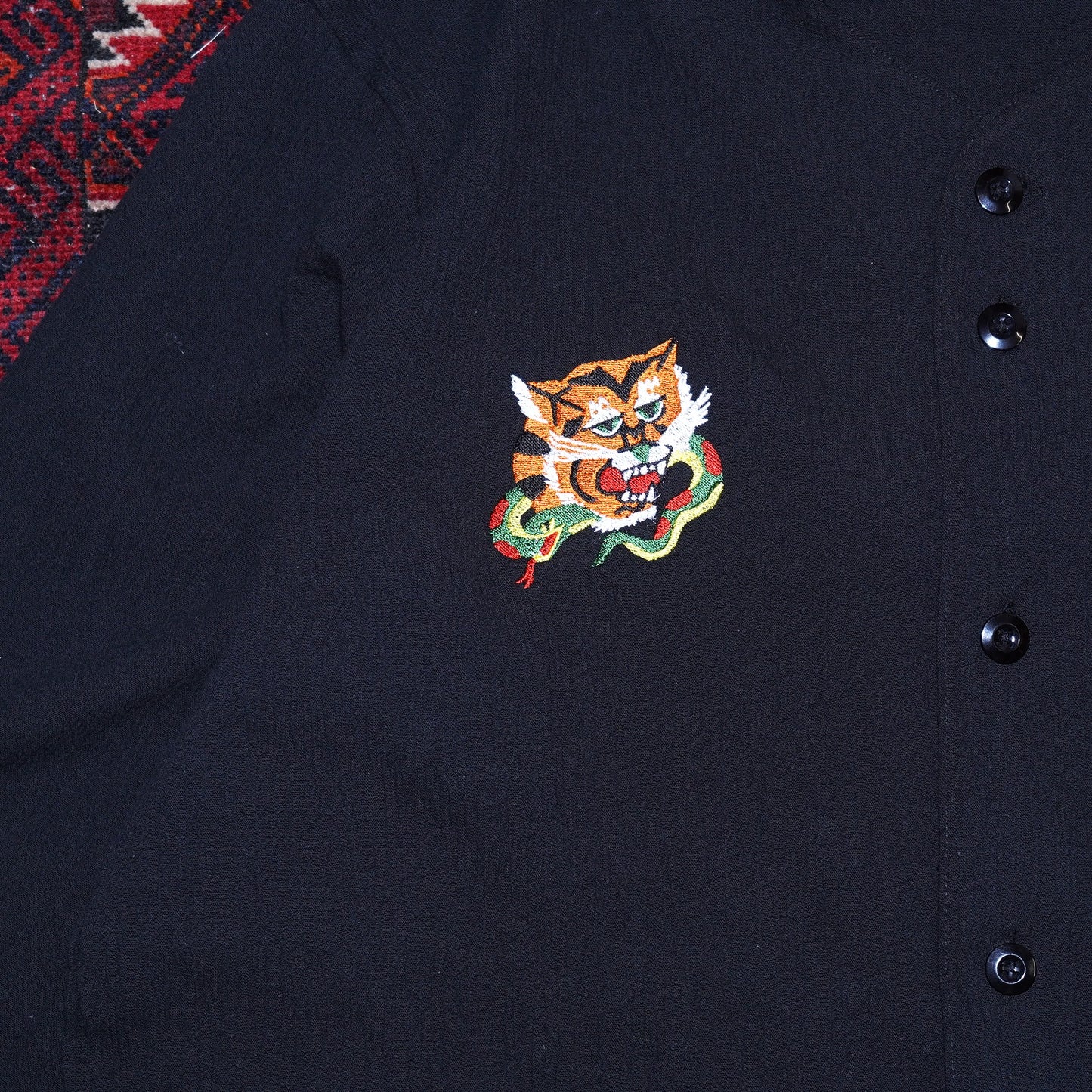 SK OLDIES 鯉口シャツ "FUKU"