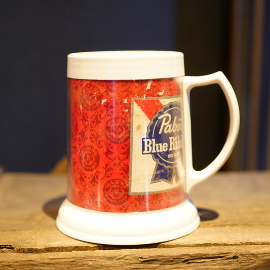 1980's Pabst Blue Ribbon プラスチック マグカップ