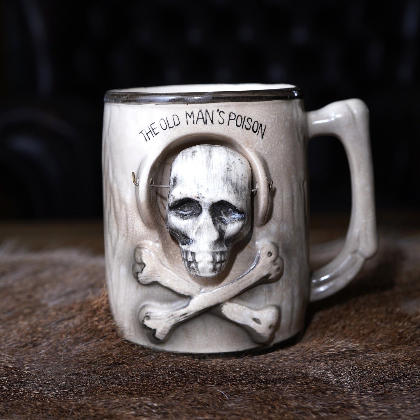 1950’s スカル マグカップ "THE OLD MAN'S POISON"