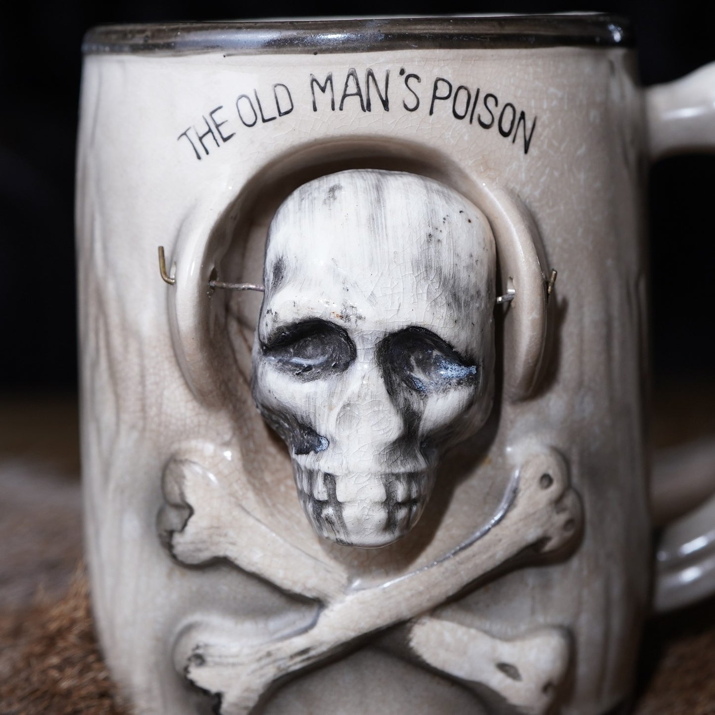 1950’s スカル マグカップ "THE OLD MAN'S POISON"