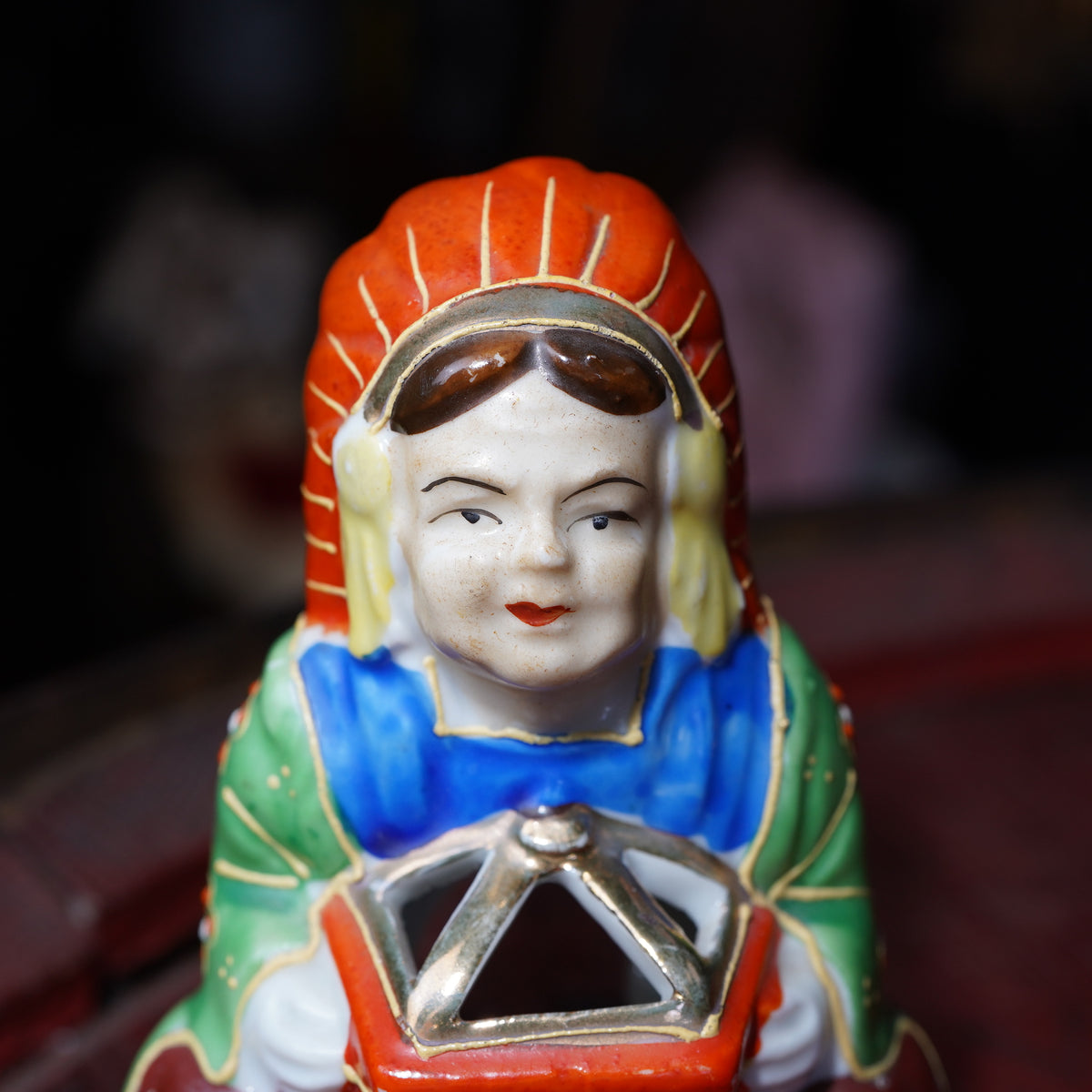 1940～50's インディアン インセンスホルダー "OCCUPIED JAPAN"
