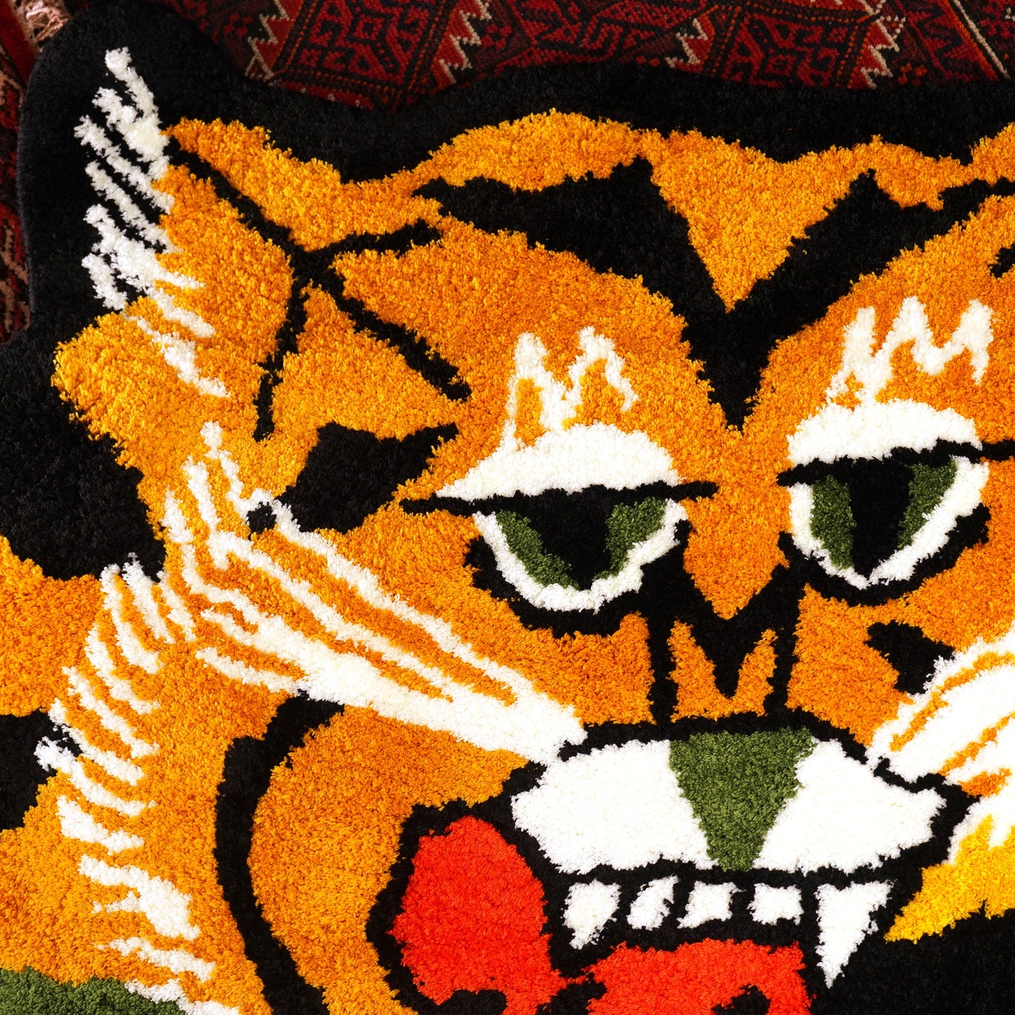 ※予約 SK OLDIES ラグマット “tiger x snake” ※9月中旬発送予定
