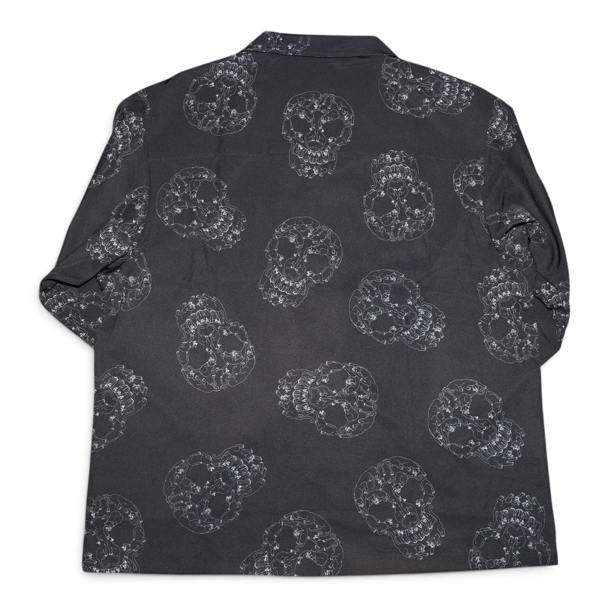 SK OLDIES pattern L/S shirt "Panther skull"