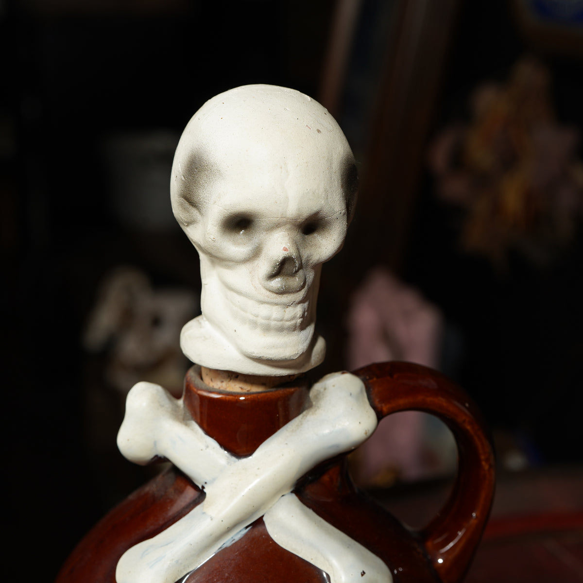 1950's SKULL デキャンタ ボトル