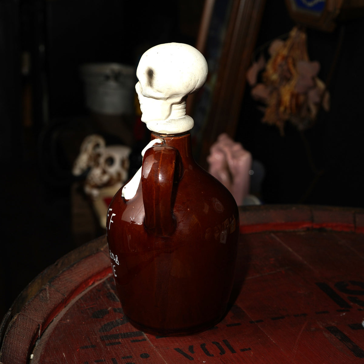 1950's SKULL デキャンタ ボトル