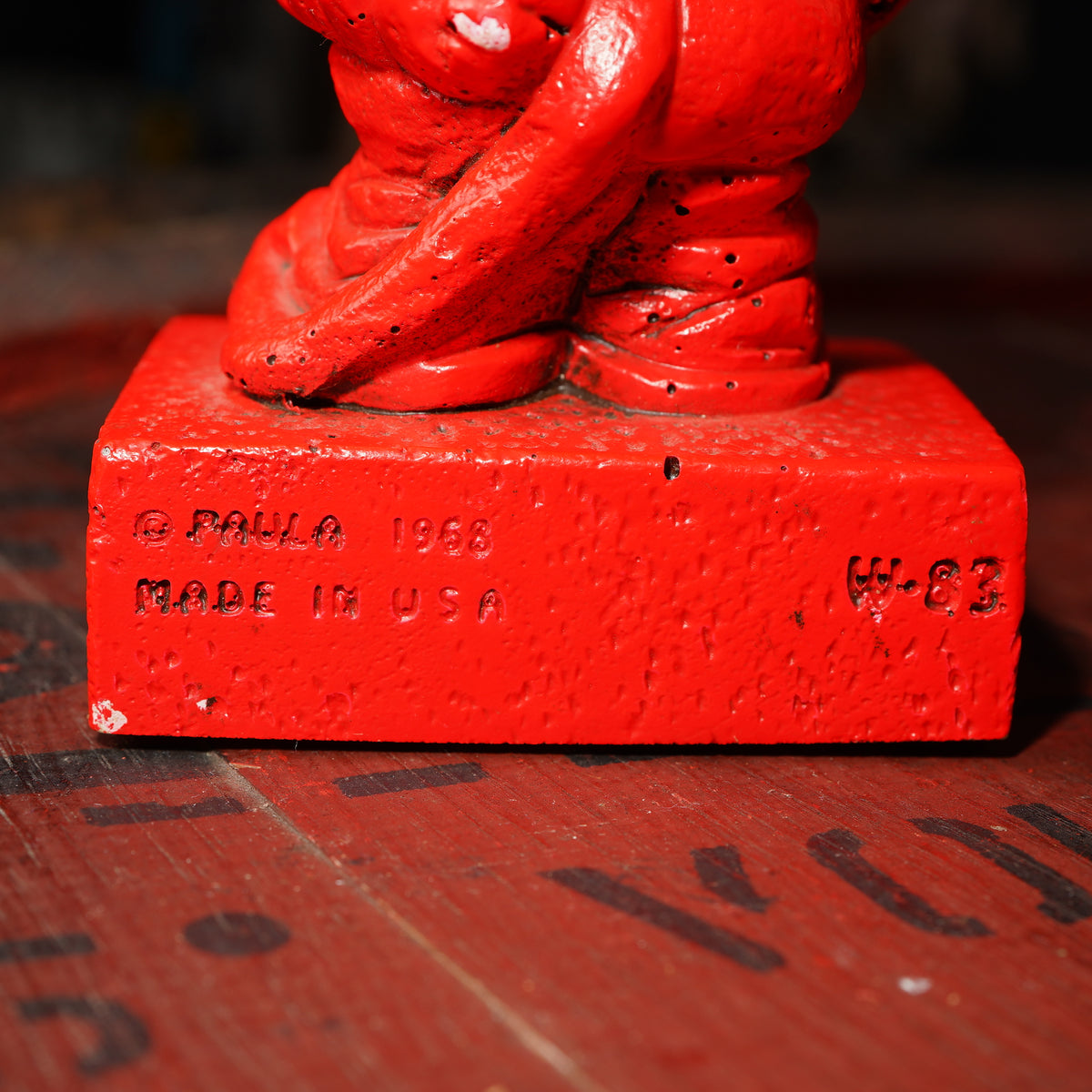 1960's PAULA レッドデビル メッセージドール