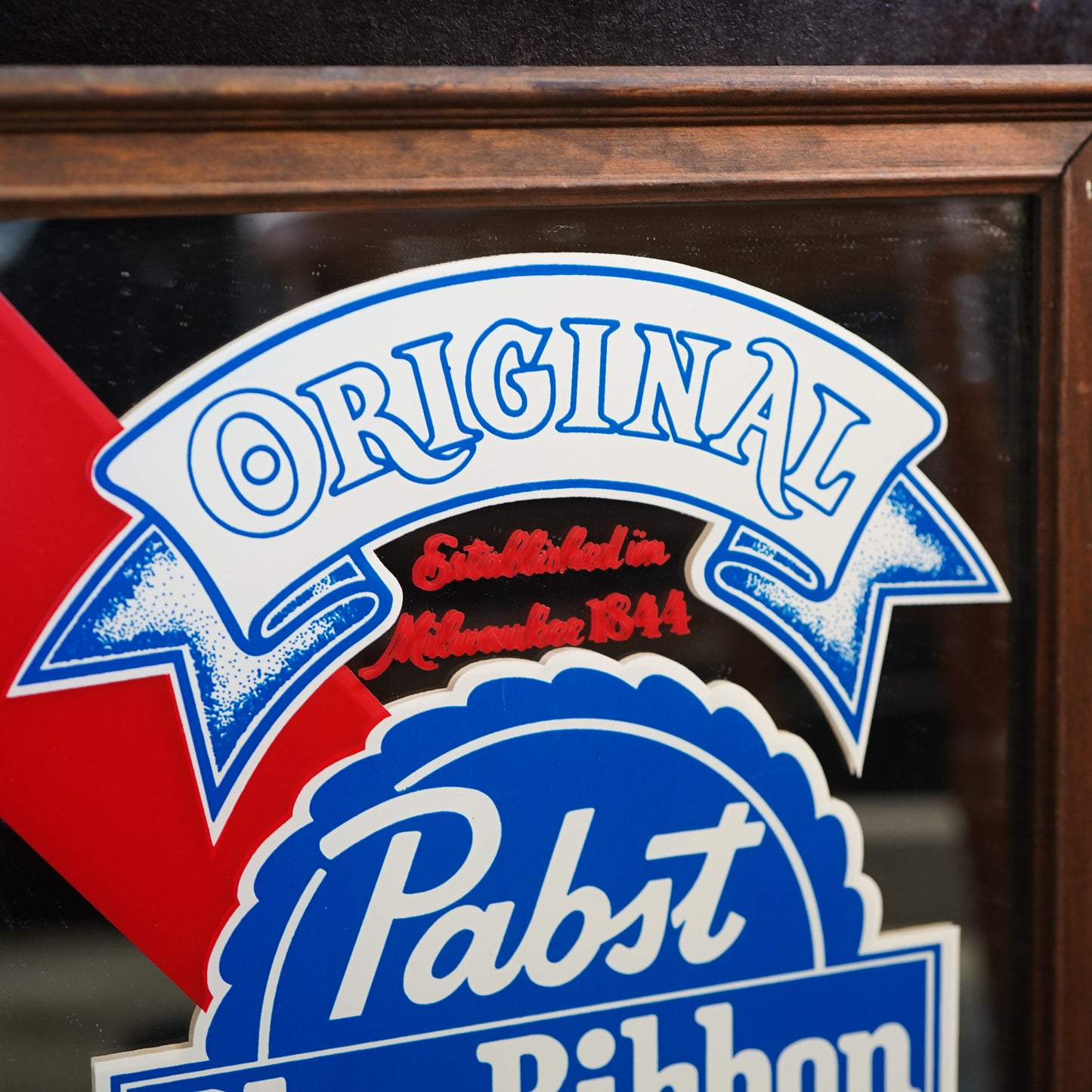 1980's Pabst Blue Ribbon パブミラー