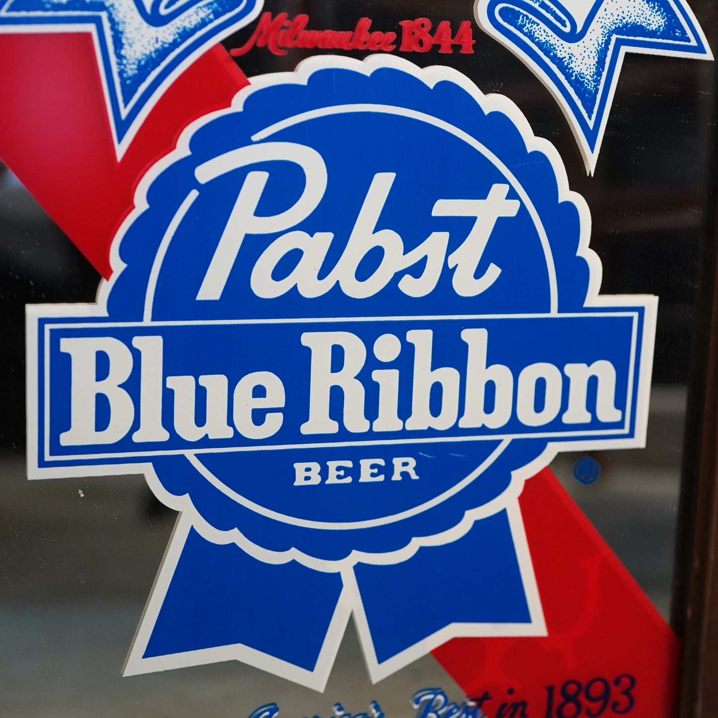 1980's Pabst Blue Ribbon パブミラー