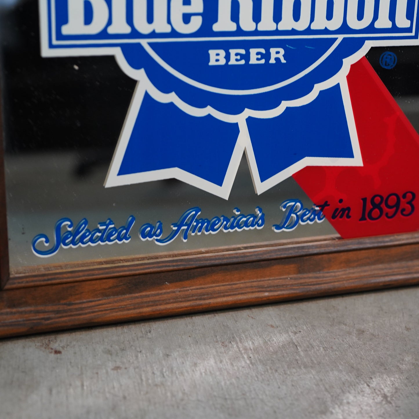 1980's Pabst Blue Ribbon パブミラー