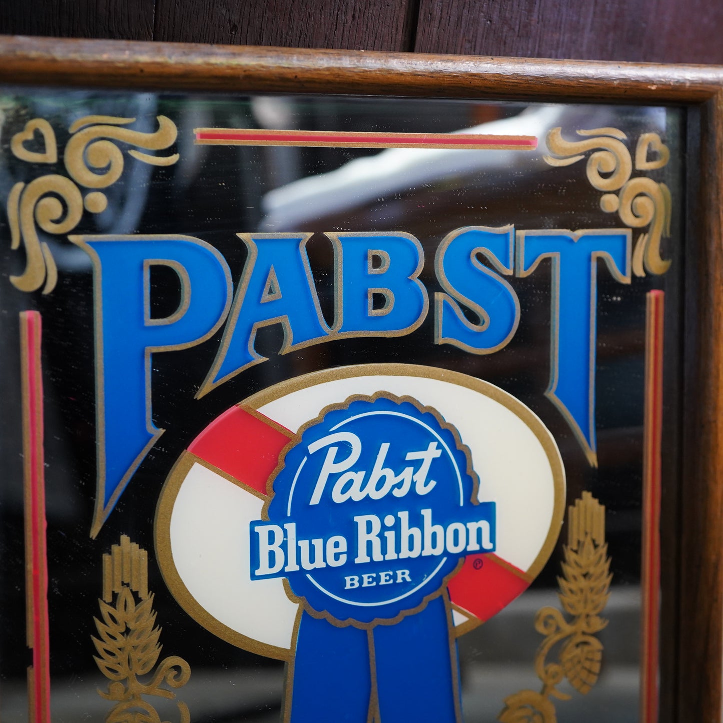 Pabst Blue Ribbon パブミラー