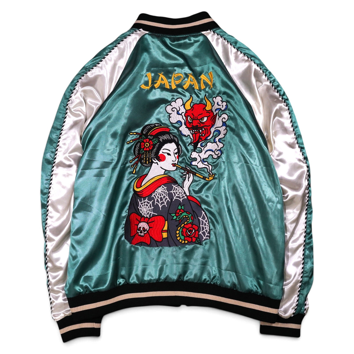【限定50着】 ※先行予約 SK OLDIES リバーシブルスカジャン “TWO SOULS” ※11月中旬～下旬発送予定