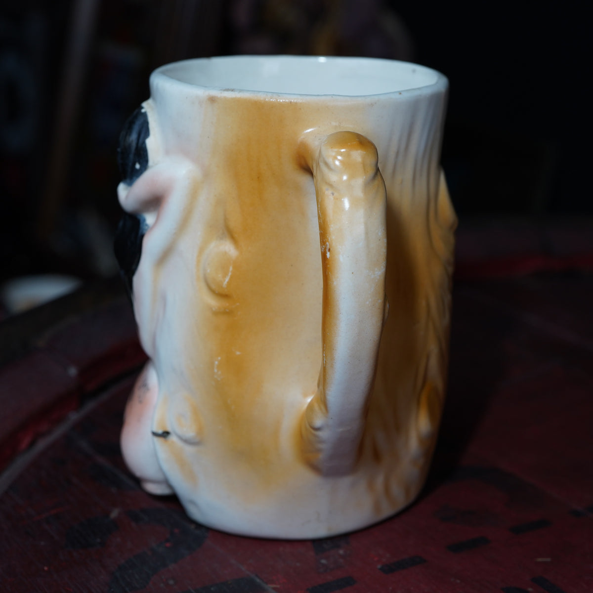 1950～60's ピンナップガール マグカップ  "BOTTOMS UP"