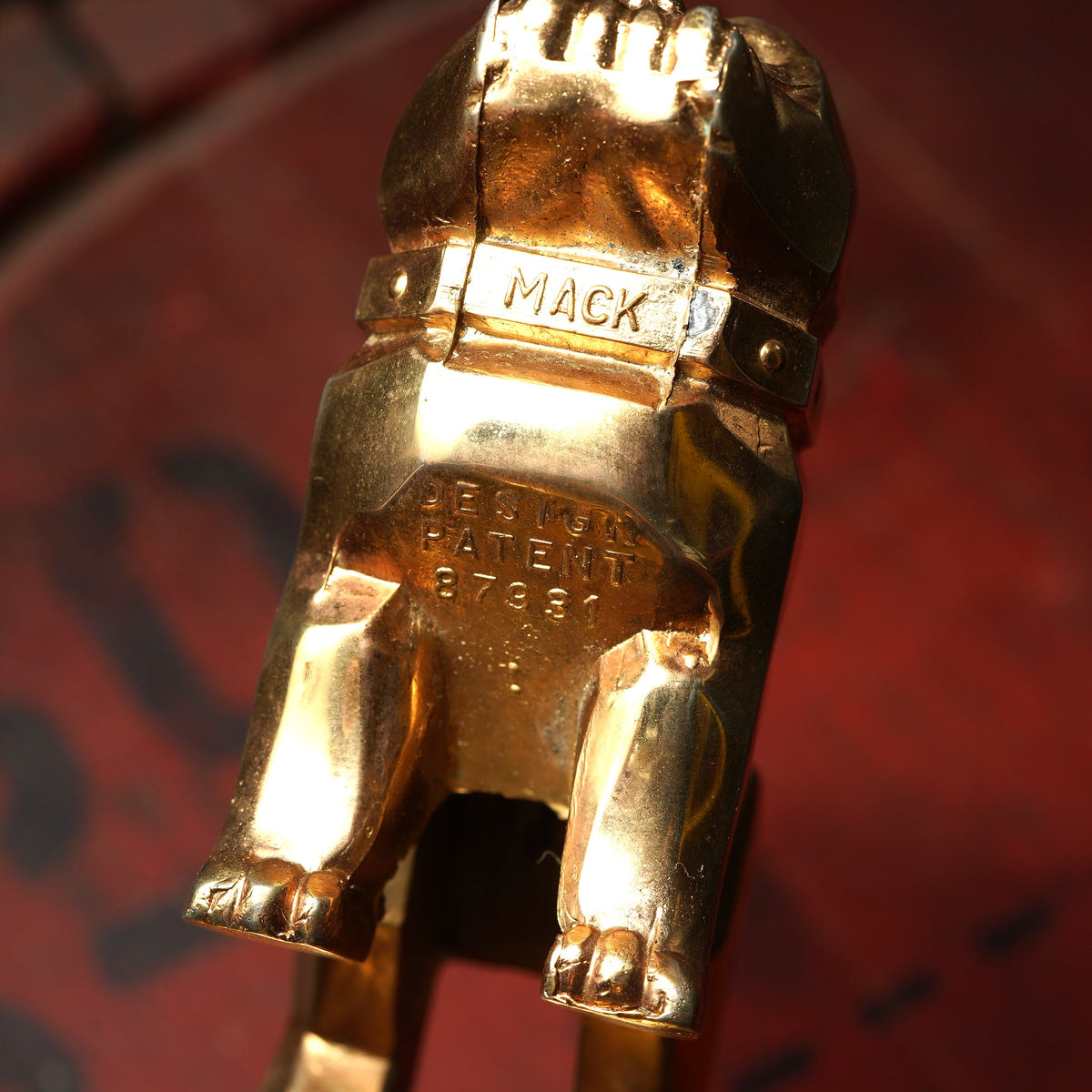 1960～70's MACK TRUCKS アッシュトレイ ゴールド