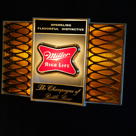 1960's MILLER HIGH LIFE ライトサイン