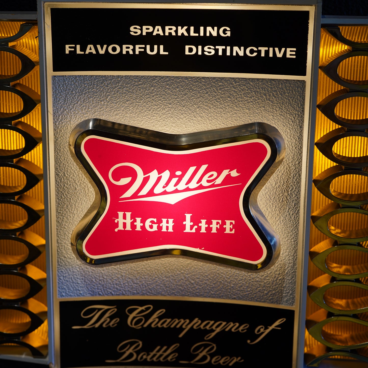 1960's MILLER HIGH LIFE ライトサイン