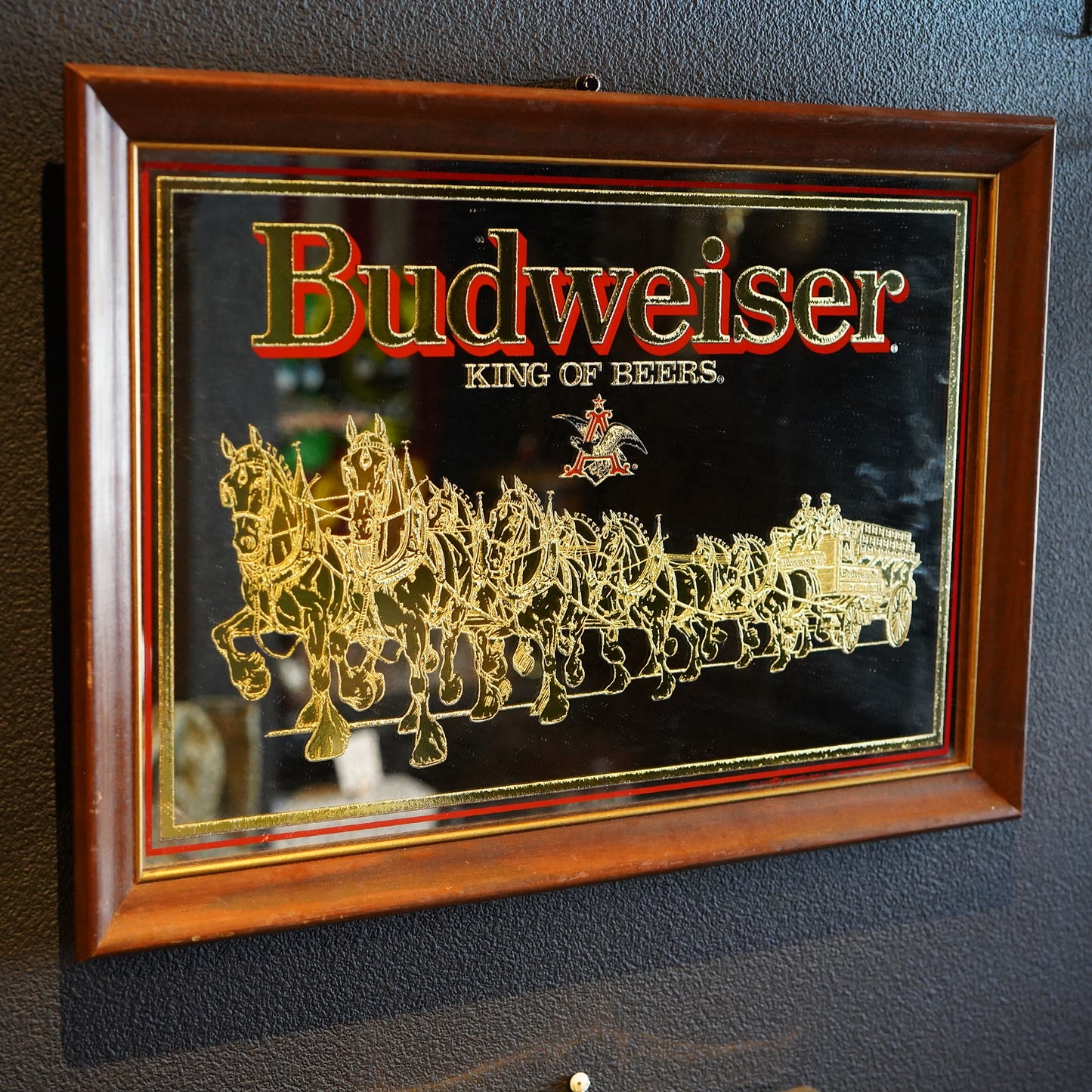 1980's Budweiser パブミラー