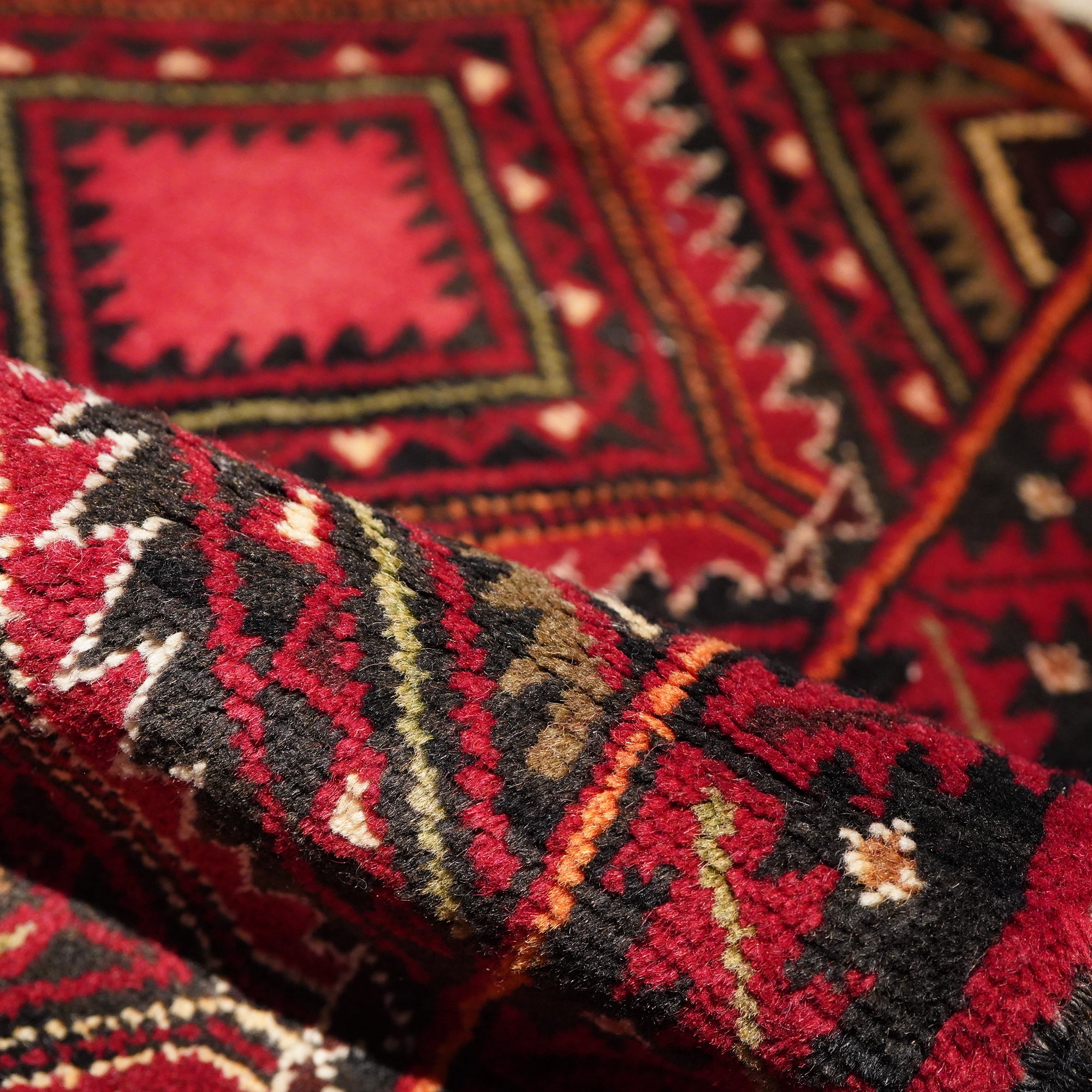 1970's Vintage トライバルラグ BALUCH 95×60