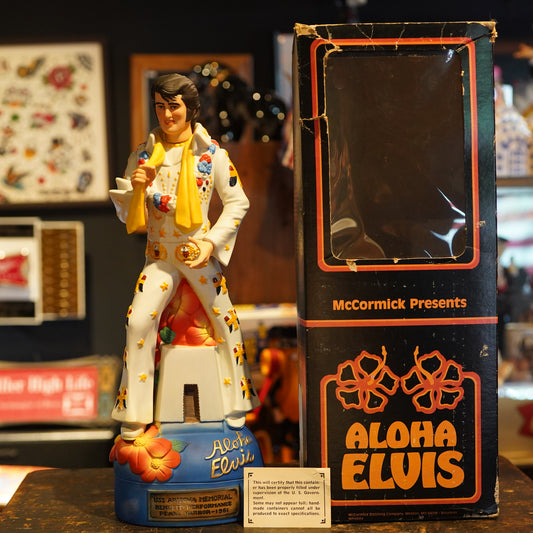 1977年製 Elvis Presley デカンタボトル with Music Box