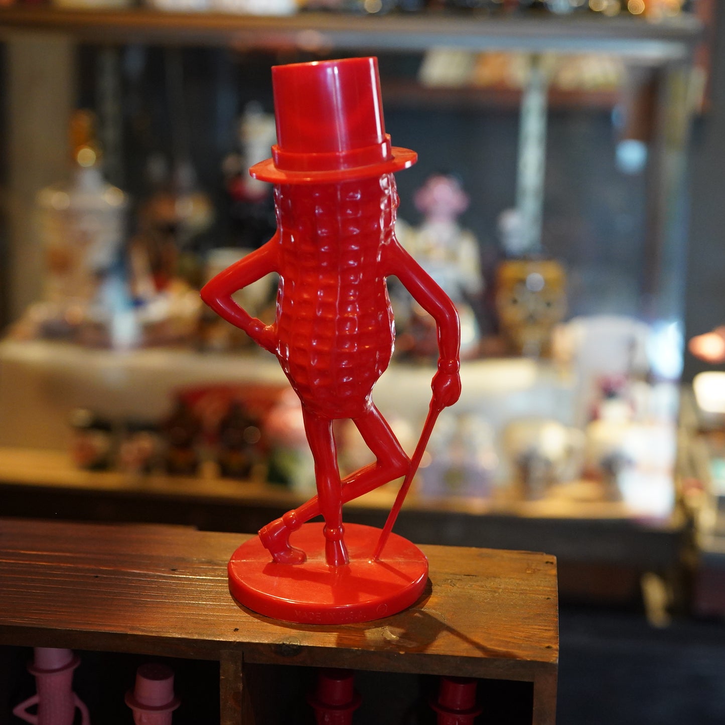 1960's Mr.Peanut コインバンク レッド