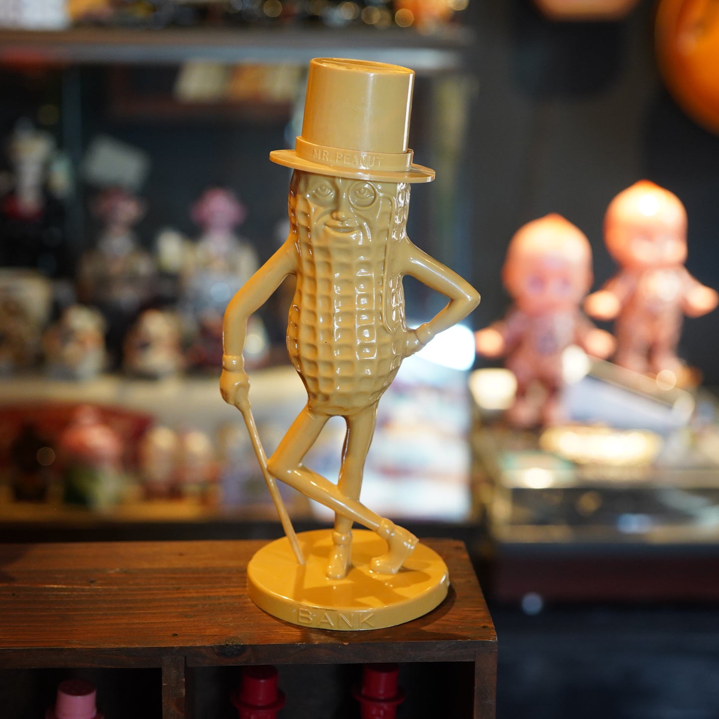 1960's Mr.Peanut コインバンク タン