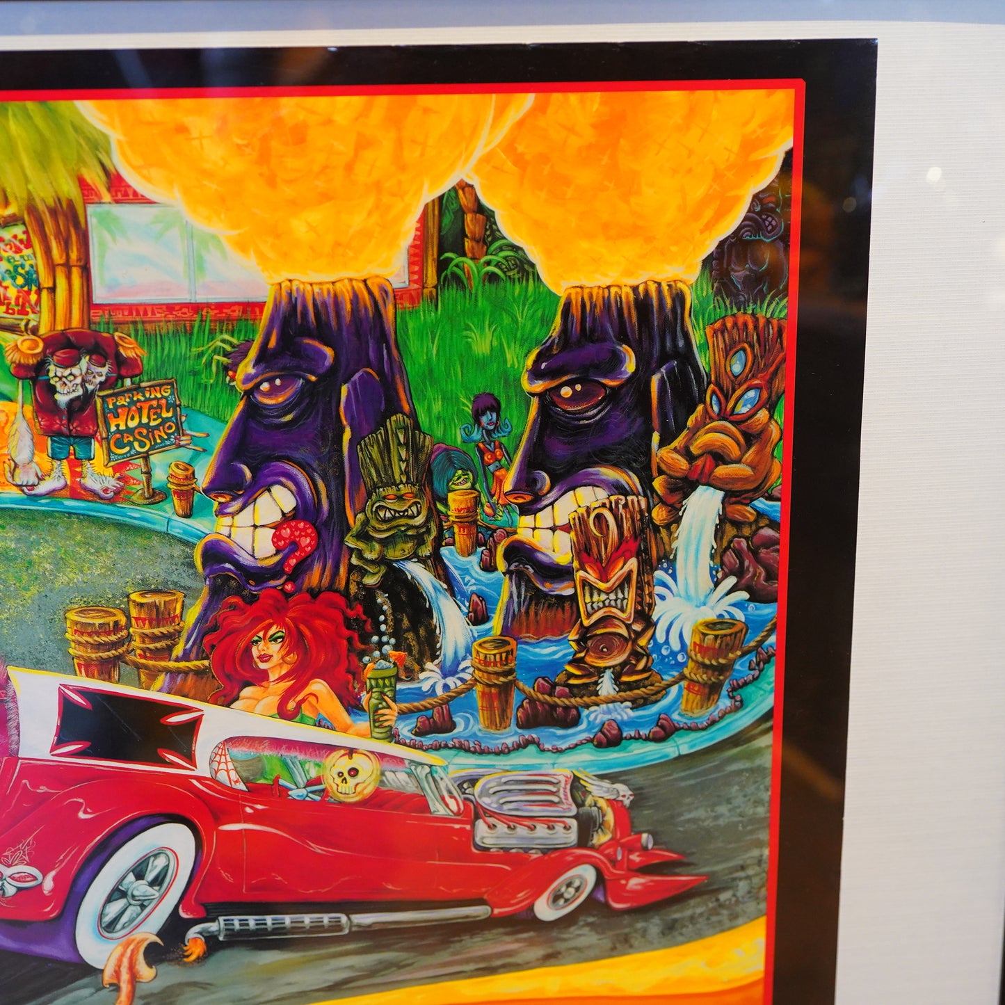 2000's Shawn Warcot "THE TIKI SWIPER'S" サイン入り ポスター