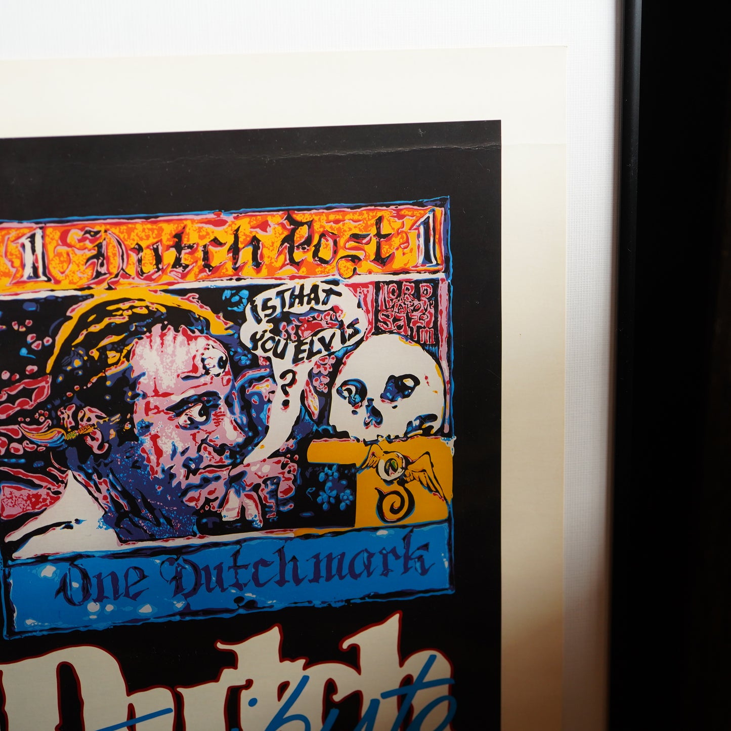 1990's JIMMY CLEVELAND "Von Dutch Tribute" サイン入り ポスター