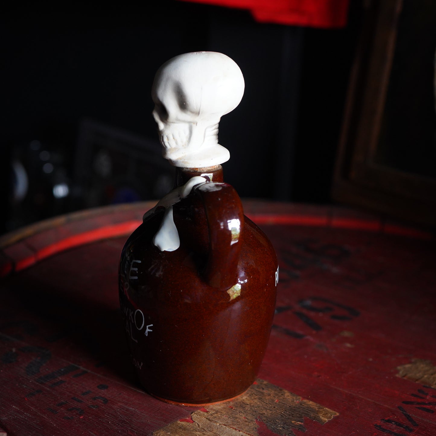 1950's SKULL デキャンタボトル