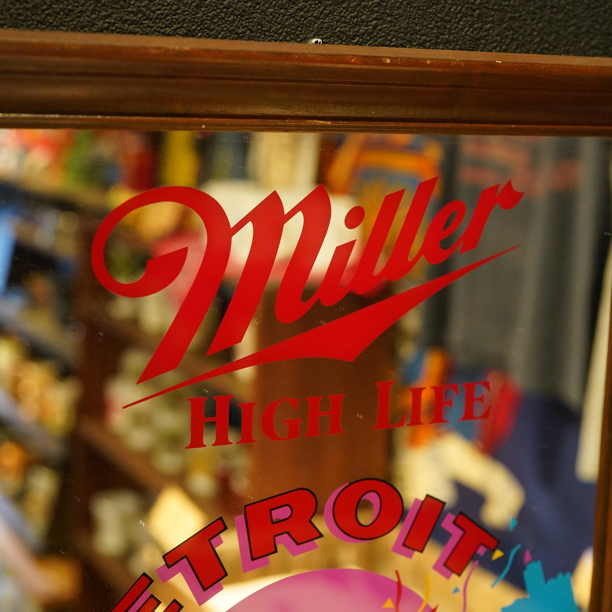 1990's MILLER HIGH LIFE パブミラー – SK OLDIES