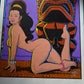 1990's COOP "TIKI GIRL" サイン入り ポスター