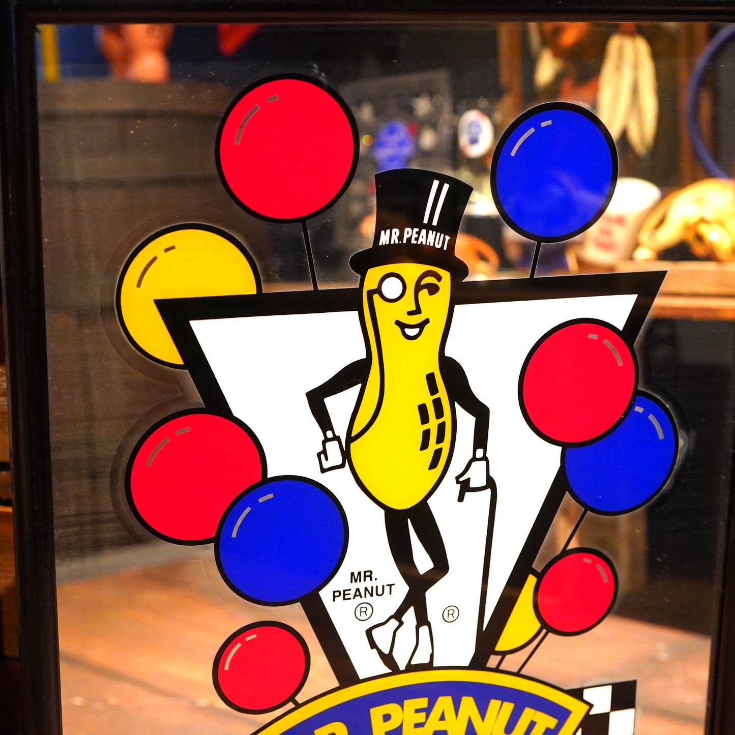 1991 Mr.Peanut 75th Birthday パブミラー