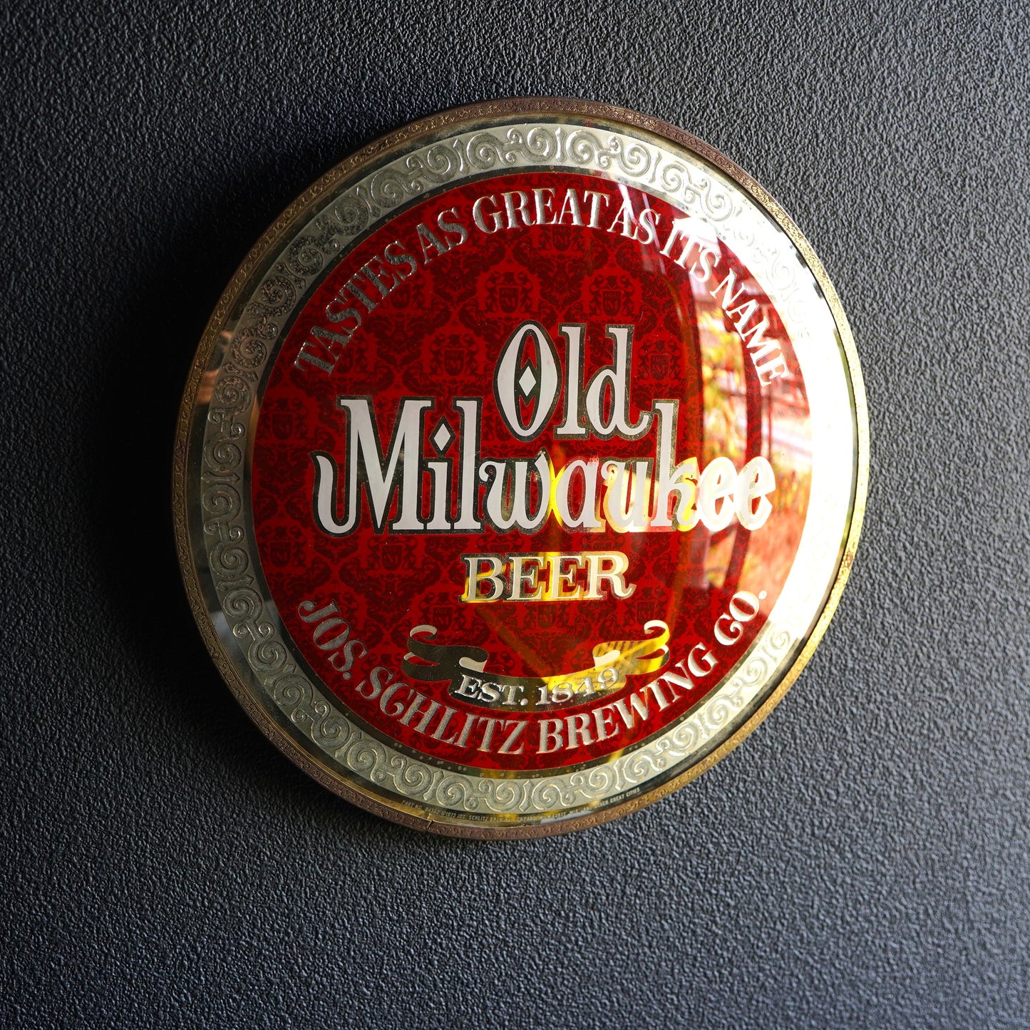 1970's Old Milwaukee パブミラー
