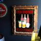 1980's LEROUX SCHNAPPS パブミラー