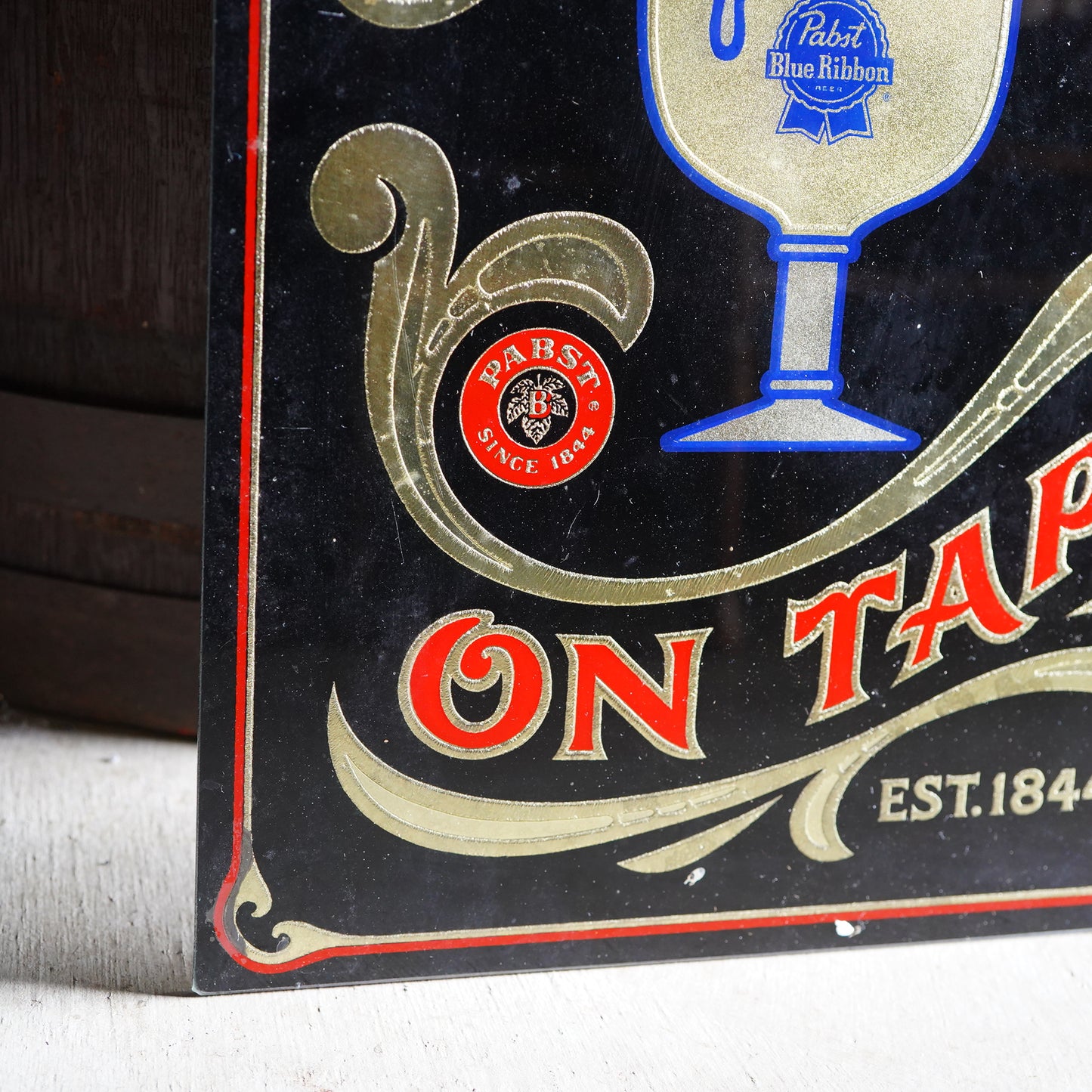 1980's Pabst Blue Ribbon パブミラー