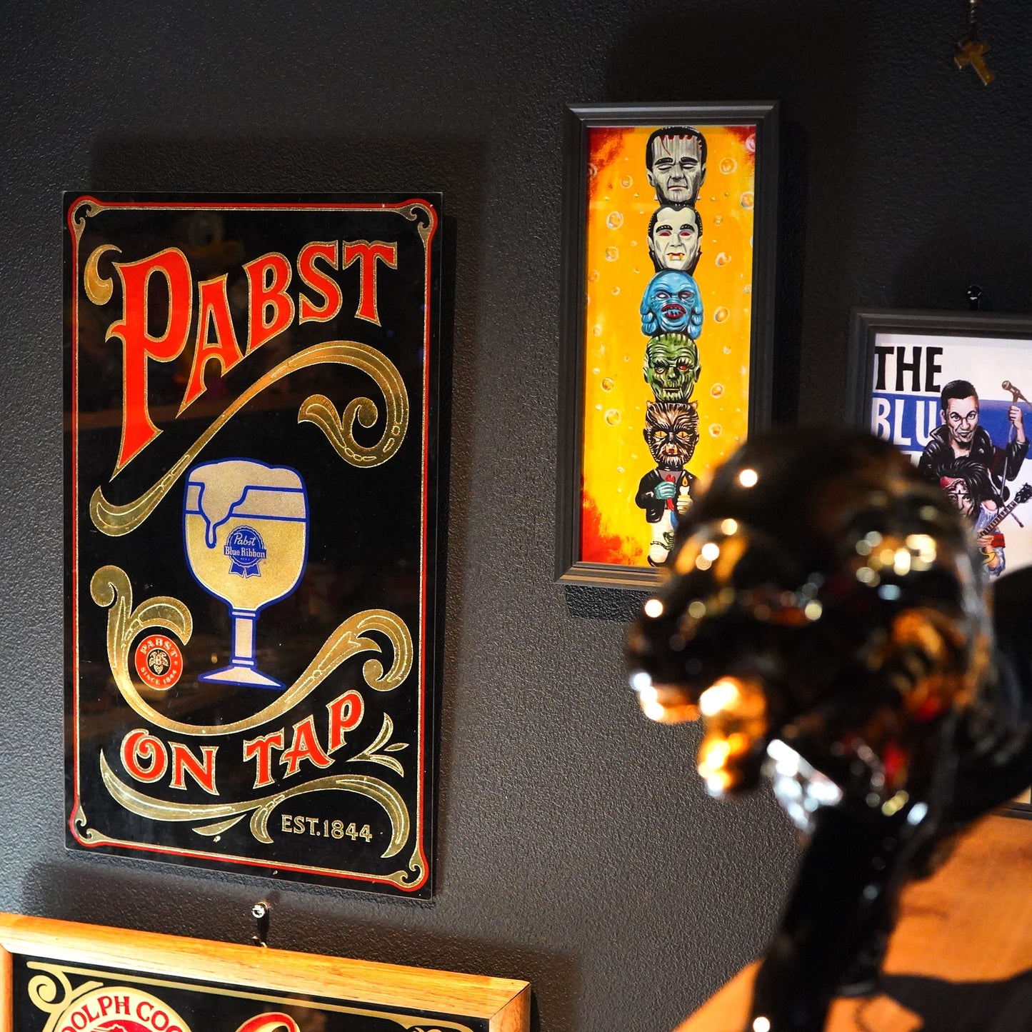 1980's Pabst Blue Ribbon パブミラー