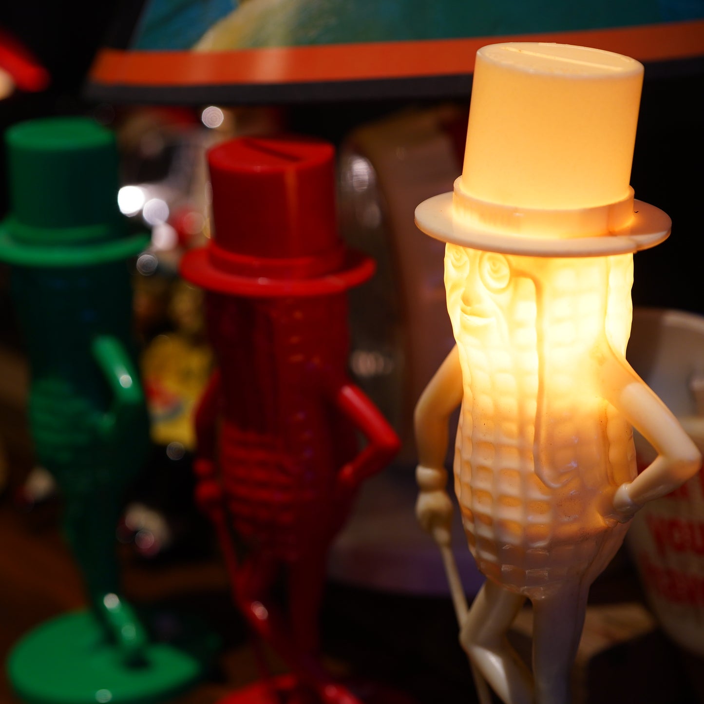 1950's Mr.Peanut ランプ