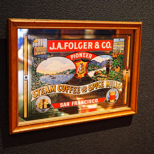 J.A. Folger & Co. パブミラー