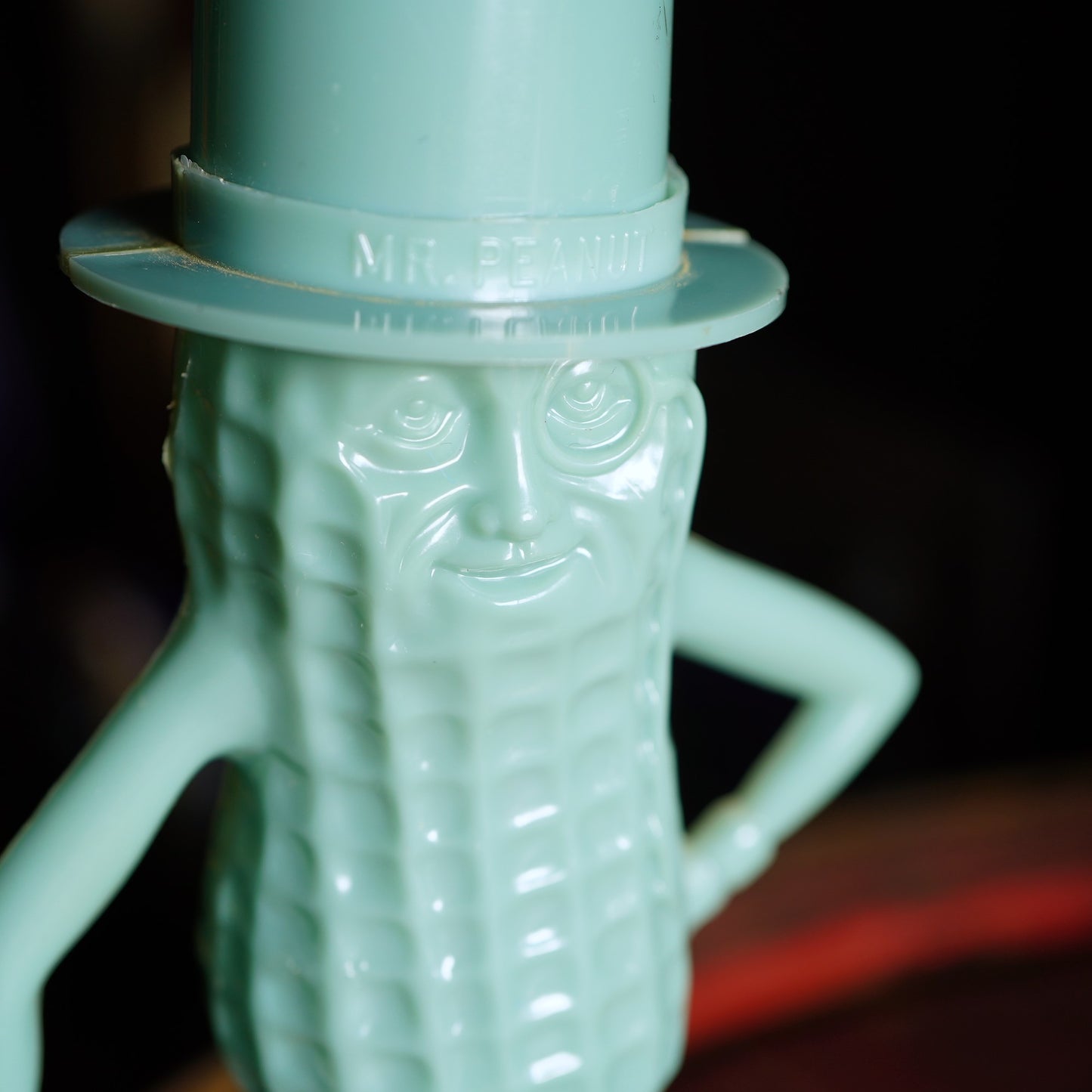 1950～60's Mr.Peanut コインバンク ブルー